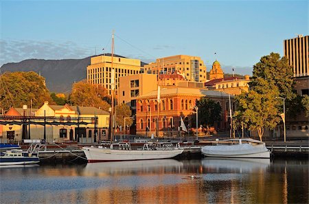 Sullivans Cove, Hobart, Tasmania, Australia, Pacific Stock Photo - Rights-Managed, Code: 841-05783549