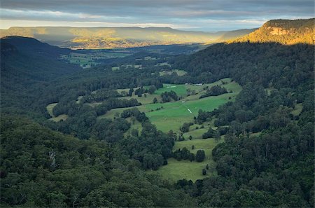 Sunrise over the Kangaroo Valley, New South Wales, Australia, Pacific Stock Photo - Rights-Managed, Code: 841-05783621