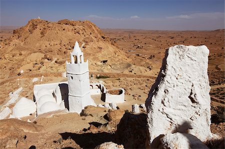 desert mosque - Seven Sleepers Mosque, Chenini, Sahara Desert, Tunisia, North Africa, Africa Stock Photo - Rights-Managed, Code: 841-05794646