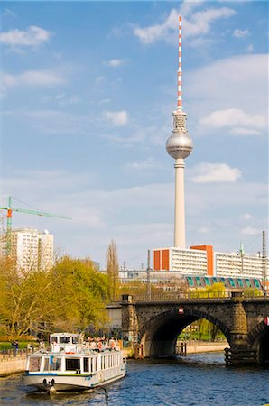 The TV tower, Berlin, Germany, Europe Foto de stock - Con derechos protegidos, Código: 841-05794731