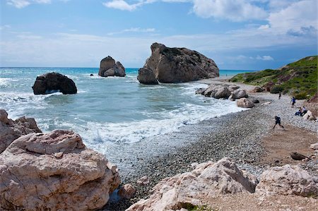 simsearch:879-09188971,k - Aphrodite Rock and Beach, Cyprus, Mediterranean, Europe Foto de stock - Con derechos protegidos, Código: 841-05794940