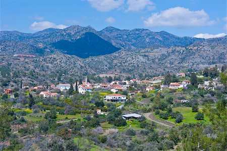 View over the Troodos mountains, Cyprus, Europe Stock Photo - Rights-Managed, Code: 841-05794960