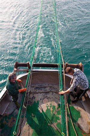 fishing trawler - Trawler in the north Adriatic Sea, Chioggia, Venice province, Veneto, Italy, Europe Stock Photo - Rights-Managed, Code: 841-05795213