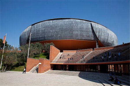 Concert hall at Music Park, Rome, Lazio, Italy, Europe Stock Photo - Rights-Managed, Code: 841-05795270
