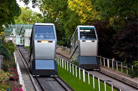 Montmartre Funicular, Montmartre, Paris, France, Europe Stock Photo - Rights-Managed, Code: 841-05795286