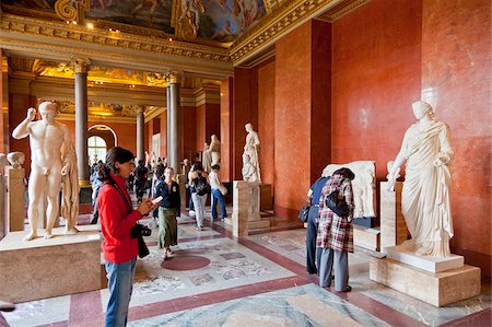 exhibición - Louvre Museum, Paris, France, Europe Foto de stock - Con derechos protegidos, Código: 841-05795308