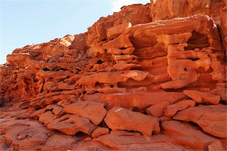 sinai - Erosion helps form stunning formations in the rocks of the Coloured Canyon, Sinai South, Egypt, North Africa, Africa Stock Photo - Rights-Managed, Code: 841-05795361