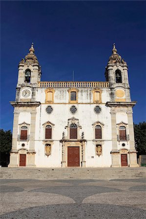 L'église de notre Dame du Carmo (Ingreja de Nossa Senhora Carmo), le Baroque portugais (Talha Dourada) au style, à Faro, Algarve, Portugal, Europe Photographie de stock - Rights-Managed, Code: 841-05795381