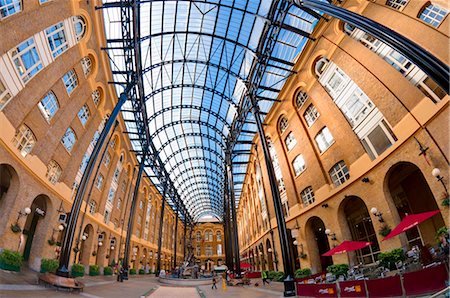 european shopping arcade - Hays Galleria, London, England, United Kingdom, Europe Stock Photo - Rights-Managed, Code: 841-05795538