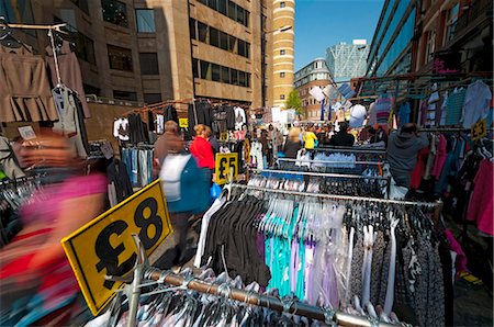 Petticoat Lane Market, The East End, London, England, United Kingdom, Europe Stock Photo - Rights-Managed, Code: 841-05795541