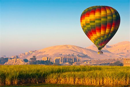 Ballooning near the Valley of the Kings, Thebes, Egypt, North Africa, Africa Stock Photo - Rights-Managed, Code: 841-05795639