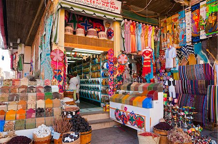 souvenir stall - Old Town Souk, Aswan, Upper Egypt, Egypt, North Africa, Africa Stock Photo - Rights-Managed, Code: 841-05795630