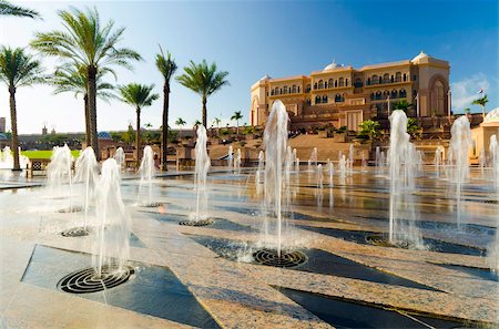Emirates Palace Hotel, Abu Dhabi, United Arab Emirates, Middle East Stock Photo - Rights-Managed, Code: 841-05795696