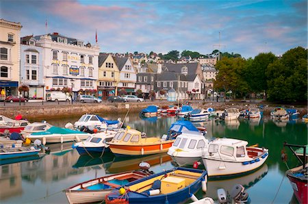 The Quay, Dartmouth, Devon, England, United Kingdom, Europe Foto de stock - Con derechos protegidos, Código: 841-05795758