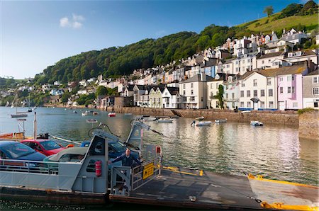 dartmouth - Bayard's Cove and River Dart, Dartmouth, Devon, England, United Kingdom, Europe Stock Photo - Rights-Managed, Code: 841-05795760