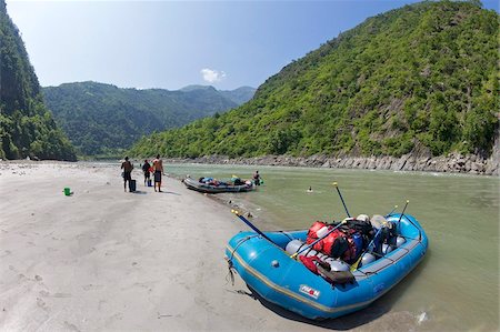 simsearch:841-07202440,k - Eaux vives rafting sur Sun Kosi River, Népal, Asie Photographie de stock - Rights-Managed, Code: 841-05795827