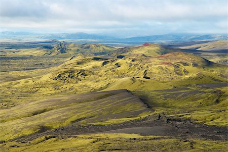 simsearch:841-02706770,k - Volcan Laki, zone volcanique de Lakagigar, en Islande, les régions polaires Photographie de stock - Rights-Managed, Code: 841-05796376
