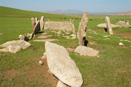 simsearch:841-05796521,k - Stèle archéologique avec cerf carving, Övörkhangaï province, la Mongolie, l'Asie centrale, Asie Photographie de stock - Rights-Managed, Code: 841-05796532