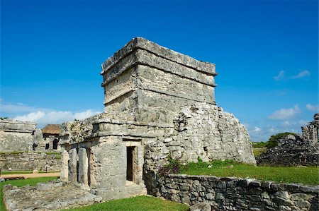 simsearch:841-05796614,k - Ancient Mayan archaeological site of Tulum, Tulum, Quintana Roo, Mexico, North America Foto de stock - Direito Controlado, Número: 841-05796623