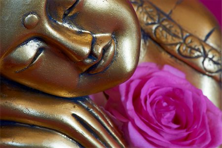 Head of Buddha statue, Bangkok, Thailand, Southeast Asia, Asia Fotografie stock - Rights-Managed, Codice: 841-05796717