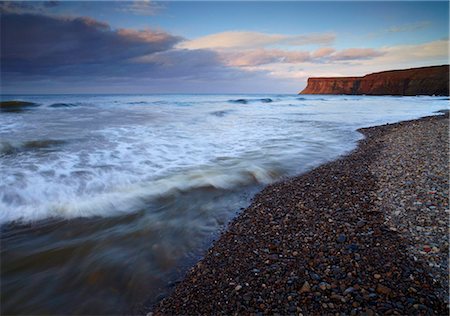 Blick auf Hunt Cliff vom Strand in Saltburn, North Yorkshire, Yorkshire, England, Vereinigtes Königreich, Europa Stockbilder - Lizenzpflichtiges, Bildnummer: 841-05796976