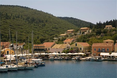 Fiscardo, Kefalonia, Ionian Islands, Greek Islands, Greece, Europe Foto de stock - Con derechos protegidos, Código: 841-05845824