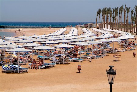 strandschirm - Hotel Strand, Hurghada, Rotes Meer, Ägypten, Nordafrika, Afrika Stockbilder - Lizenzpflichtiges, Bildnummer: 841-05845958