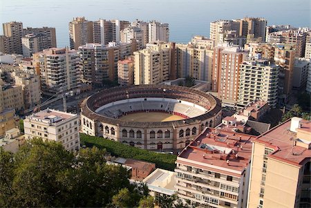 Bull ring, Malaga, Andalousie, Espagne, Europe Photographie de stock - Rights-Managed, Code: 841-05846013