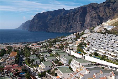 Los Gigantes, Tenerife, Canaries Iles Espagne, Atlantique, Europe Photographie de stock - Rights-Managed, Code: 841-05846056