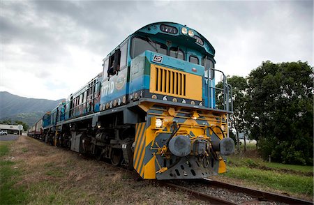 rail - Kuranda Range Railway, Port Douglas, Queensland, Australia, Pacific Stock Photo - Rights-Managed, Code: 841-05846108