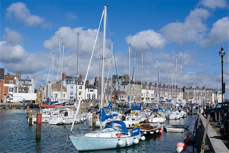 Harbour view, Weymouth, Dorset, England, United Kingdom, Europe Foto de stock - Con derechos protegidos, Código: 841-05846133