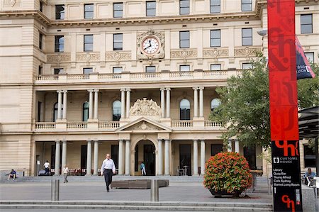 Zollhaus am Circular Quay, Sydney, New South Wales, Australien, Pazifik Stockbilder - Lizenzpflichtiges, Bildnummer: 841-05846284