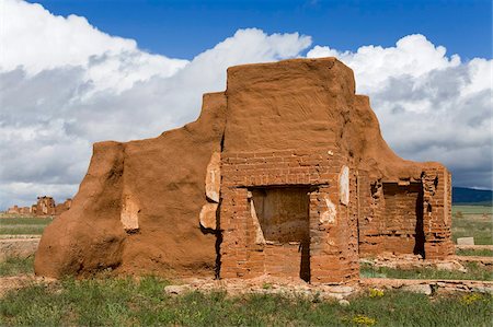 Fort Union National Monument, Las Vegas, New Mexico, United States of America, North America Stock Photo - Rights-Managed, Code: 841-05846317