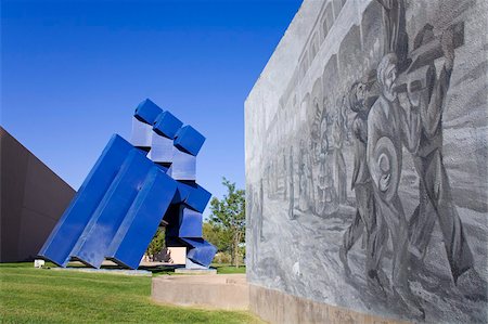 Albuquerque Museum of Art amd histoire, Albuquerque, Nouveau-Mexique, États-Unis d'Amérique, l'Amérique du Nord Photographie de stock - Rights-Managed, Code: 841-05846334