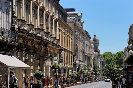 Rue de la République, Avignon, Provence, France, Europe Photographie de stock - Rights-Managed, Code: 841-05846356
