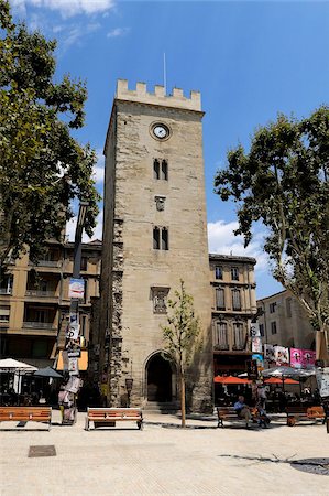 Tour Saint-Jean-le-Vieux, Provence, Avignon, France, Europe Photographie de stock - Rights-Managed, Code: 841-05846357