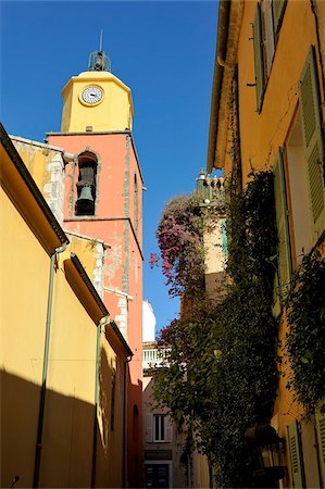 simsearch:841-03673593,k - St. Tropez Church, St. Tropez, Var, Provence, Cote d'Azur, France, Europe Foto de stock - Con derechos protegidos, Código: 841-05846397