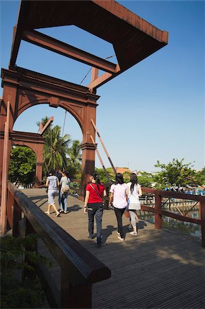 Dutch drawbridge (Chicken Market Bridge), Kota, Jakarta, Java, Indonesia, Southeast Asia, Asia Stock Photo - Rights-Managed, Code: 841-05846566