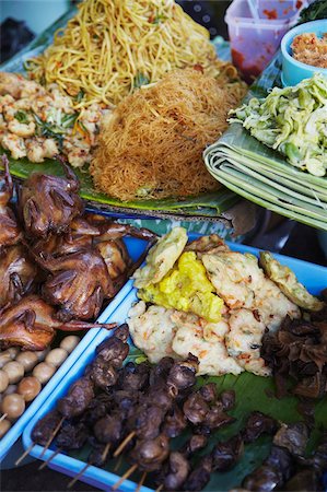 Food on street stalls, Yogyakarta, Java, Indonesia, Southeast Asia, Asia Stock Photo - Rights-Managed, Code: 841-05846563