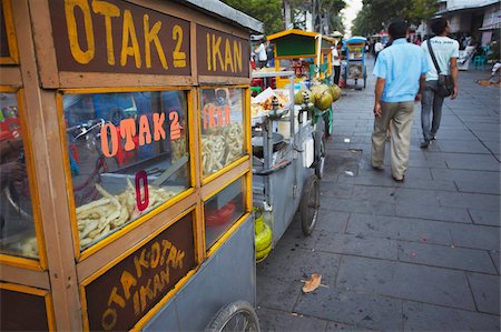 food street vendor - Food stalls in Taman Fatahillah, Kota, Jakarta, Java, Indonesia, Southeast Asia, Asia Stock Photo - Rights-Managed, Code: 841-05846570