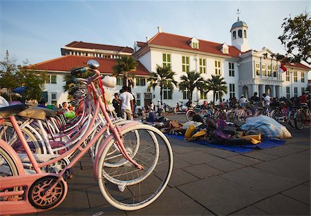 Jakarta Geschichte Museum in Taman Fatahillah, Kota, Jakarta, Java, Indonesien, Südostasien, Asien Stockbilder - Lizenzpflichtiges, Bildnummer: 841-05846571