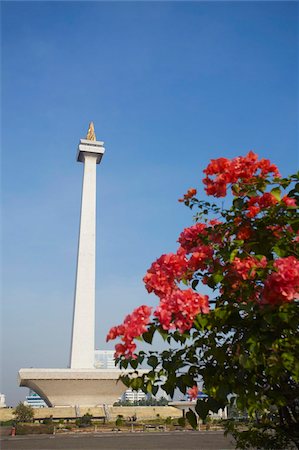 Monument national (MONAS) dans la place Merdeka, Jakarta, Java, Indonésie, Asie du sud-est, Asie Photographie de stock - Rights-Managed, Code: 841-05846573