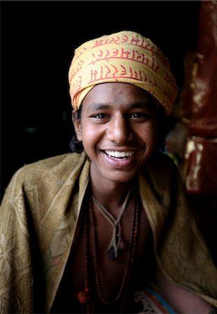 places of asia - Brahmin boy, Kathmandu, Nepal, Asia Stock Photo - Rights-Managed, Code: 841-05846615