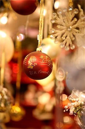 salzburg austria - Christmas decoration in Altermarkt Christmas market, Salzburg, Austria, Europe Stock Photo - Rights-Managed, Code: 841-05846651