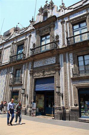 Sanborns department store, Casa de los Azulejos (House of Tiles), originally a palace, Mexico City, Mexico, North America Foto de stock - Con derechos protegidos, Código: 841-05846718