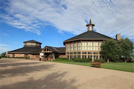 Bethel Woods Center for the Arts, concert hall, museum for 1969 Woodstock Music Festival on original site, Bethel, New York State, United States of America, North America Stock Photo - Rights-Managed, Code: 841-05846763