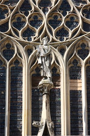 prophet - Moses, das jüngste Gericht Fenster, St.-Stephans Kathedrale von Sens, Yonne, Burgund, Frankreich, Europa Stockbilder - Lizenzpflichtiges, Bildnummer: 841-05846893