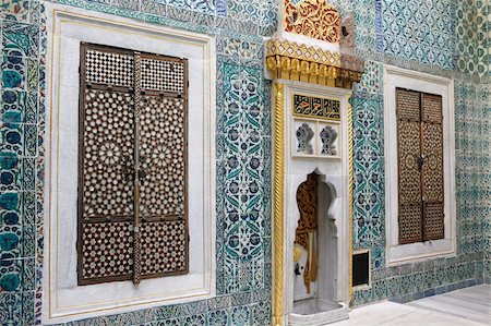 royal residence - The Harem, Topkapi Palace, UNESCO World Heritage Site, Istanbul, Turkey, Europe Stock Photo - Rights-Managed, Code: 841-05846944