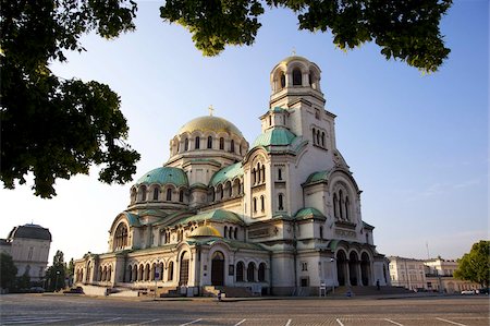 Aleksandur Nevski Memorial Church, Ploshtad Aleksandur Nevski Place, Boulevard Moskovska Oborishte, Sofia, Bulgaria, Europe Foto de stock - Con derechos protegidos, Código: 841-05847064