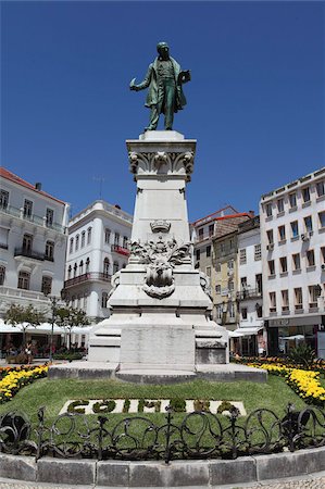 simsearch:841-03676158,k - Joaquim Antonio de Aguiar memorial at the Largo de Portagem square, Coimbra, Beira Litoral, Portugal, Europe Fotografie stock - Rights-Managed, Codice: 841-05847206